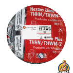 CABLE 7 HILOS NUMERO 12 NEGRO