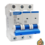 BREAKER PARA RIEL 3X10 AMP